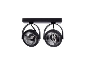 Oprawa natynkowa LUGAR BLACK 2xAR111 GU10 ML5706 Milagro