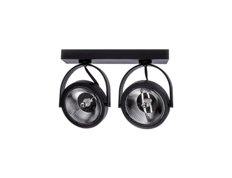 Oprawa natynkowa LUGAR BLACK 2xAR111 GU10 ML5706 Milagro