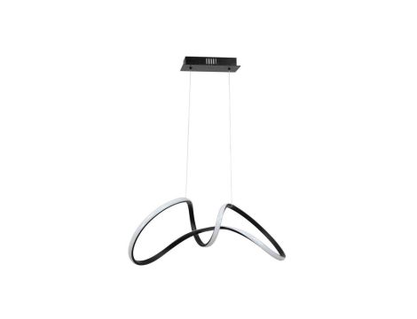 Lampa wisząca TESORO BLACK 48W LED ML7951 Milagro