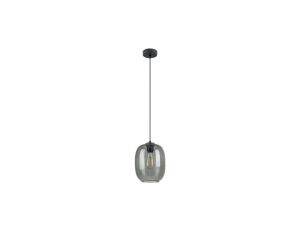 Lampa wisząca szklana z grafitowym kloszem ELIO 1xE27 5971 TK Lighting