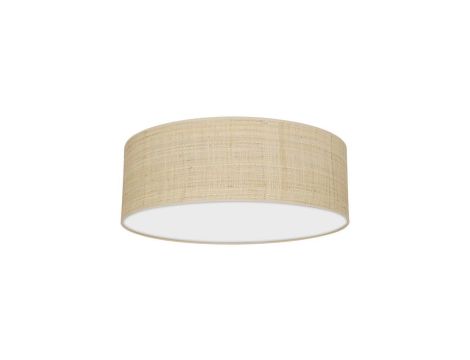 Lampa sufitowa MARSHALL WHITE / RATTAN 3xE27 MLP7488 Milagro