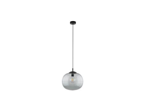 Lampa wisząca ze szklanym, grafitowym kloszem VIBE 1xE27 4972 TK Lighting
