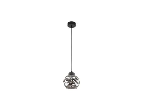 Lampa wisząca ZULIA 1 - punktowa Grafit lustrzany 5724 TK Lighting