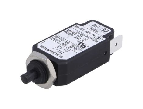 T11-211-6A Wyłącznik nadprądowy Iznam: 6A Uznam: 240VAC 48VDC SPST Bieguny: 1