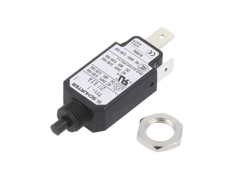 T11-211-8.5A Wyłącznik nadprądowy Iznam: 8,5A Uznam: 240VAC 48VDC SPST Bieguny: 1