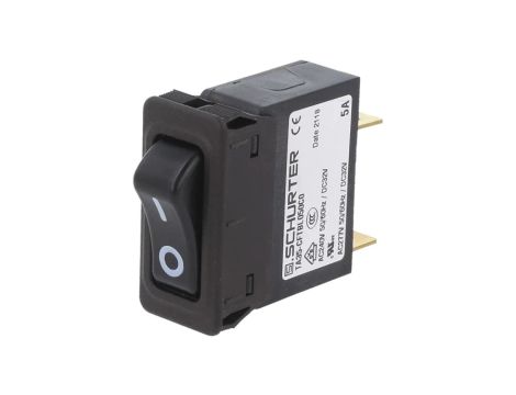 TA35-CFTBL050C0 Wyłącznik nadprądowy Iznam: 5A Uznam: 240VAC 32VDC SPST Bieguny: 1