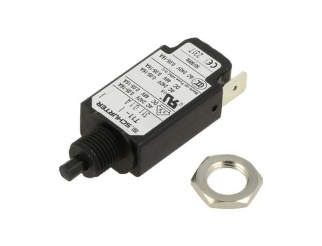 T11-311-0.1A Wyłącznik nadprądowy Iznam: 0,1A Uznam: 240VAC 48VDC SPST Bieguny: 1