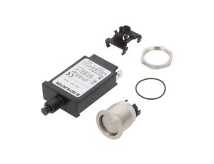 T12-221-10-MSM19ST Wyłącznik nadprądowy Iznam: 10A Uznam: 240VAC 28VDC SPST Bieguny: 1