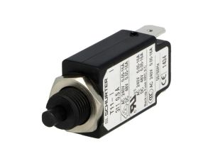 T11-311-0.5A Wyłącznik nadprądowy Iznam: 0,5A Uznam: 240VAC 48VDC SPST Bieguny: 1