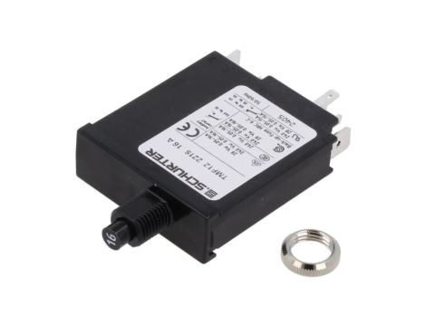TMF12-221S-16 Wyłącznik nadprądowy Iznam: 16A Uznam: 240VAC 28VDC SPST + SPDT IP40