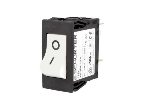 TA45-ABDWM160C0 Wyłącznik nadprądowy Iznam: 16A Uznam: 240VAC 60VDC DPST Bieguny: 2