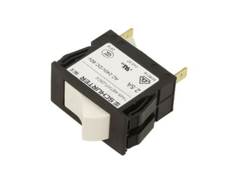 TA45-ABTWFJ25C0 Wyłącznik nadprądowy Iznam: 2,5A Uznam: 240VAC 60VDC DPST Bieguny: 2