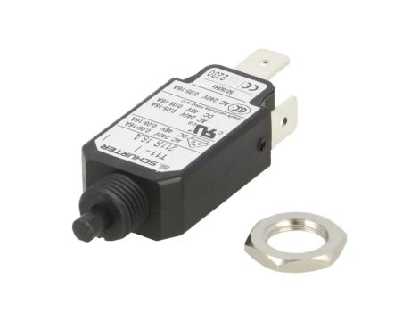 T11-211R-16A Wyłącznik nadprądowy Iznam: 16A Uznam: 240VAC 48VDC SPST Bieguny: 1