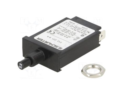 T12-221-8 Wyłącznik nadprądowy Iznam: 8A MCB