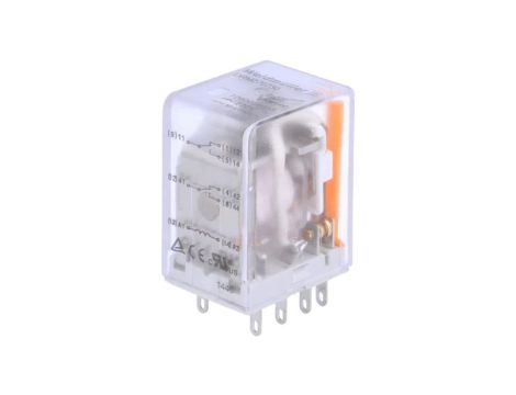 DRM270730 Przekaźnik elektromagnetyczny DPDT Ucewki: 230VAC 10A/250VAC