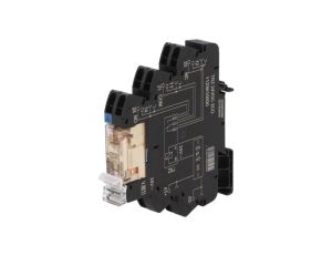 TRZ-24VDC-2CO Przekaźnik interfejsowy DPDT Ucewki: 24VDC 8A na szynę DIN