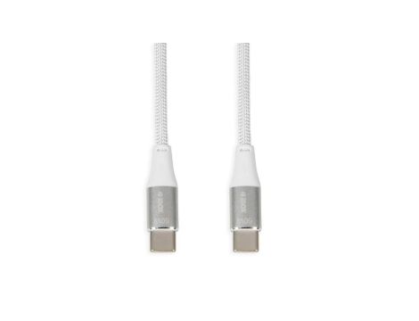 KABEL I-BOX USB TYP-C 60W 1M PD/QC BIAŁY
