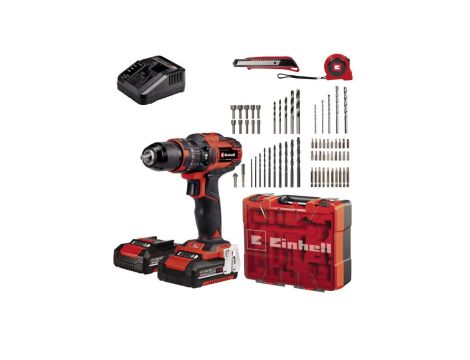 Wiertarko-wkrętarka 40Nm 18V TE-CD 18/40 Li-i +64 (2x2,0Ah) 4513992