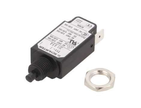 T11-311-6.5A Wyłącznik nadprądowy Iznam: 6,5A Uznam: 240VAC 48VDC SPST Bieguny: 1