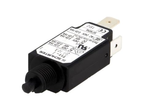 T11-311-10A Wyłącznik nadprądowy Iznam: 10A Uznam: 240VAC 48VDC SPST Bieguny: 1