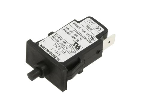 T11-611-0.25A Wyłącznik nadprądowy Iznam: 0,25A Uznam: 240VAC 48VDC SPST Bieguny: 1