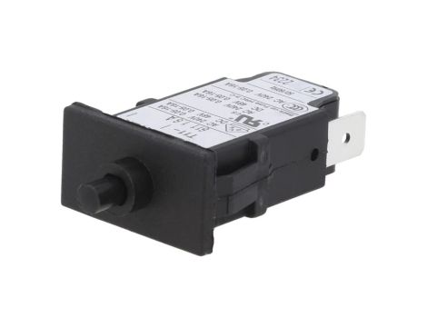 T11-611-1.6A Wyłącznik nadprądowy Iznam: 1,6A Uznam: 240VAC 48VDC SPST Bieguny: 1
