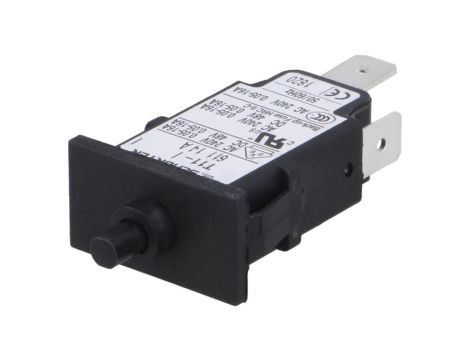 T11-611-14A Wyłącznik nadprądowy Iznam: 14A Uznam: 240VAC 48VDC SPST Bieguny: 1