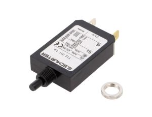 T13-211-1 Wyłącznik nadprądowy Iznam: 1A Uznam: 240VAC 28VDC SPST Bieguny: 1