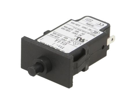 T11-614-6A Wyłącznik nadprądowy Iznam: 6A Uznam: 240VAC 48VDC SPST Bieguny: 1