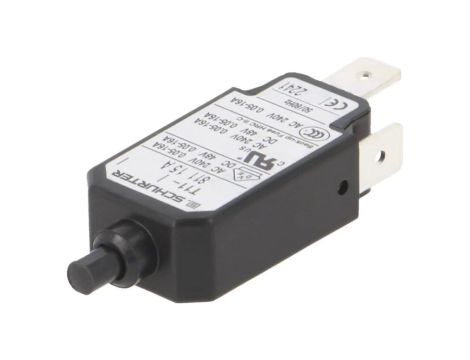 T11-811-15A Wyłącznik nadprądowy Iznam: 15A Uznam: 240VAC 48VDC SPST Bieguny: 1