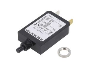 T13-211-2 Wyłącznik nadprądowy Iznam: 2A Uznam: 240VAC 28VDC SPST Bieguny: 1