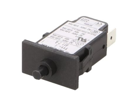 T11-611-7A Wyłącznik nadprądowy Iznam: 7A Uznam: 240VAC 48VDC SPST Bieguny: 1