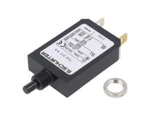 T13-211-5 Wyłącznik nadprądowy Iznam: 5A Uznam: 240VAC 28VDC SPST Bieguny: 1