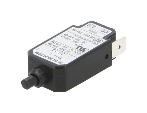 T11-811-1A Wyłącznik nadprądowy Iznam: 1A Uznam: 240VAC 48VDC SPST Bieguny: 1