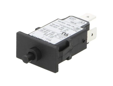 T11-611-9A Wyłącznik nadprądowy Iznam: 9A Uznam: 240VAC 48VDC SPST Bieguny: 1