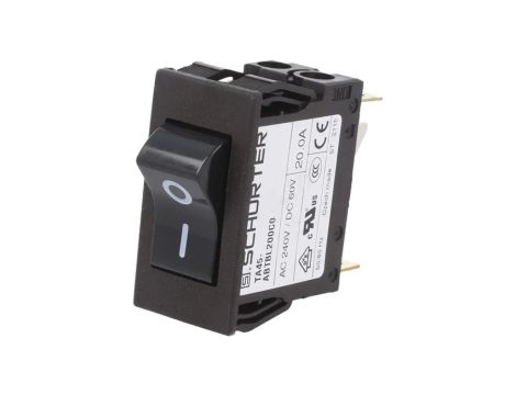 TA45-ABTBL200C0 Wyłącznik nadprądowy Iznam: 20A Uznam: 240VAC 60VDC DPST Bieguny: 2