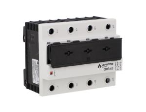 Rozłącznik bezpiecznikowy 3P+N przełącznik pomocniczy 63A 500V AC CORON DUO 0000103307T