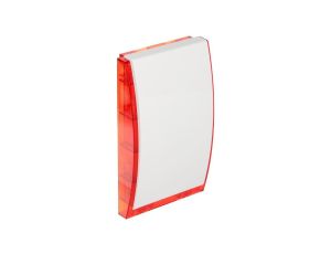 Bezprzewodowy zewnętrzny sygnalizator akustyczno-optyczny (światło czerwone, przetw. PIEZO, zasilanie: bateria 3,6 V / 13 Ah ER3