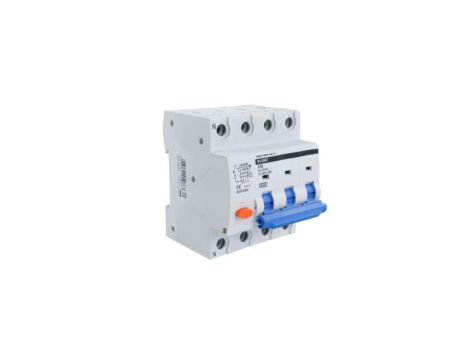 Wyłącznik różnicowoprądowy z członem nadprądowym C32 Typ A 30mA 32A 4P RCBO 0867