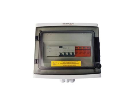 Doktorvolt Rozdzielnica PV Fotowoltaiczna Solarna AC SIEMENS 3F B16A 25A 300mA T2 0744 DV-0744-FOT