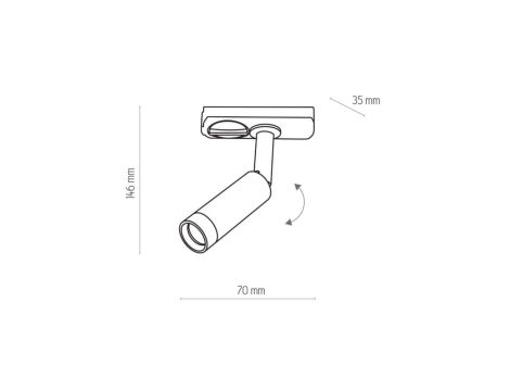 Lampa wisząca AMOS, czarno złote podwójne abażury na gwint E27 K-5282 Kaja Lighting