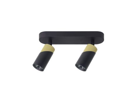 Lampa sufitowa NEO BLACK GOLD 2xGU10 ML0281 Milagro