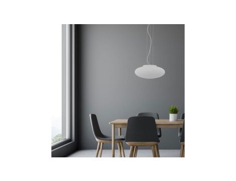 Lampa wisząca Ring średni CCT 1xLED czarny LP-909/1P M BK CCT Light Prestige