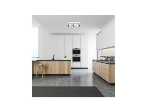 Lampa wiszącą z serii EARTH z brązowym abażurem Ø50 cm na 3*E27 10101 TK Lighting