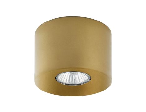 Plafon LED Babilon kwadratowy średni 4000K złoty LP-335/1C M 4GD square Light Prestige