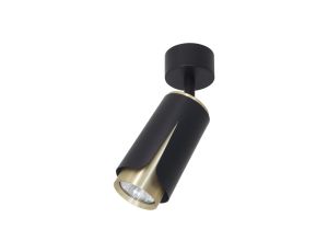 Spot FLOWER BLACK GOLD 1xGU10 ML0264 Milagro