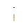 Lampa wisząca PAX GOLD 1xG9 ML0338 Milagro
