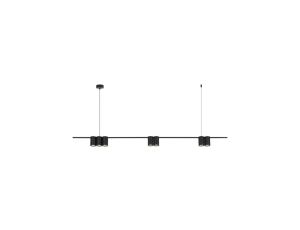 Lampa wisząca (listwa) GENESIS BLACK 7xGU10 ML0370 Milagro