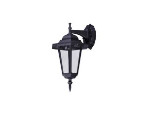 Kinkiet zewnętrzny elewacyjny STANDARD w klasycznym stylu K-5009A DOWN CZARNY Kaja Lighting