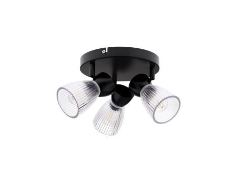 Lampa sufitowa BEST BLACK 3xE14 (round) ML9973 Milagro